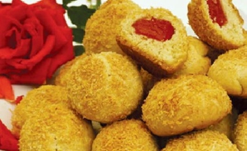 Gül Lokumlu Kurabiye Tarifi ve Malzemeleri Gül Lokumlu Kurabiye Tarifi ve Malzemeleri